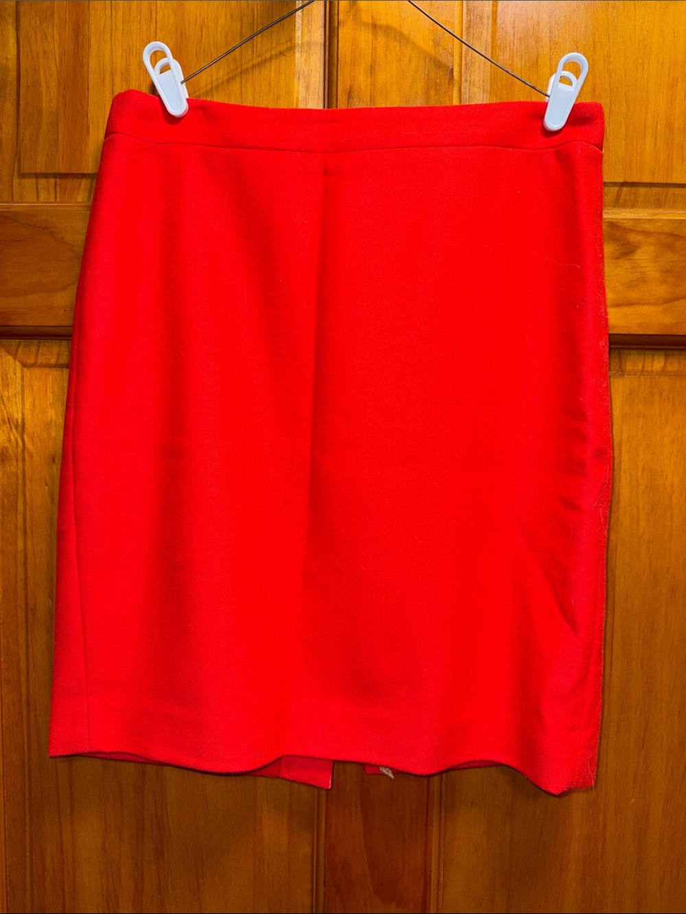 Women’s Redish Orange Classic Pencil Skirt